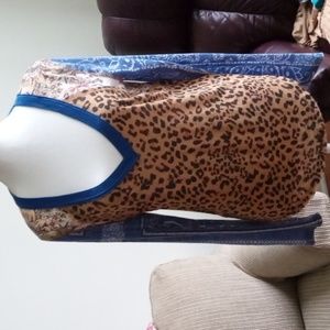 We The Free Small animal print merged with floral and paisley inserts.  NWOT